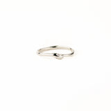 Ouroboros Snake Band with Diamond Eyes Ring