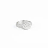 11mm Oval Diamond Zen Ring