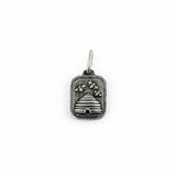 Baby Rectangle Beehive + Bee Charm