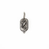 Small Hummingbird + Flower Charm