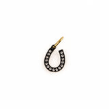 Small Horseshoe "Love My Life" Charm