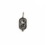 Small Frog and Flower Charm