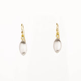 Two Tone Kinomi Diamond Earrings