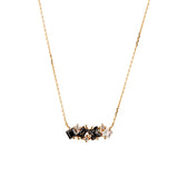 Nadima Black Ombre Midi Bar Pendant