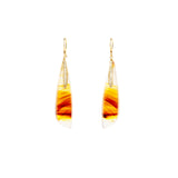 Montana Agate Knife Earrings