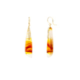 Montana Agate Knife Earrings
