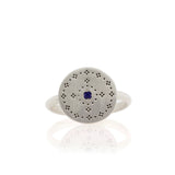 Blue Sapphire Nostalgia Ring