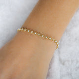 Pearl Textile Bracelet