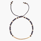 Adjustable Tribal Beaded Bracelet