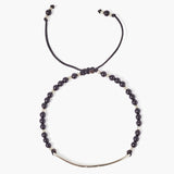 Adjustable Tribal Beaded Bracelet