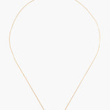 14k Small Freshwater Pearl Cross Necklace