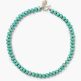 Large Beaded Turquoise Necklace