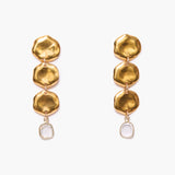 Dripping Plate Drop Earrings