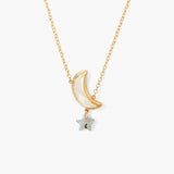 Moon & Star Necklace
