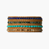 Dark Blue Turquoise Wrap
