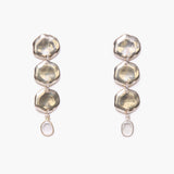 Dripping Plate Drop Earrings
