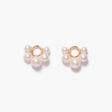 Blossoming Pearl Stud Earrings