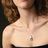 Diamond Stud Pearl Drop Earrings