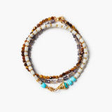 Coy Beaded Bracelet  Stack