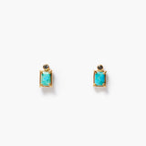 Prong Set Gemstone Earrings