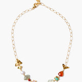 Abstract Fish Necklace