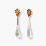 Regal Amethyst Droplet Earrings