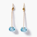 Naked Crystal Drop Earrings