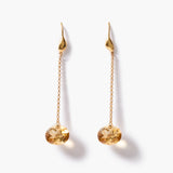 Naked Crystal Drop Earrings