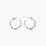 Small Wavy Hoop