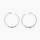 Large Wavy Hoop