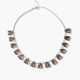 Smokey Quartz Fringe Necklace