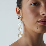Mother of Pearl Waterfall Earrings
