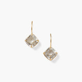 Square Prong Set Crystals Drops