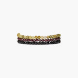 Garnet Mix Naked Wrap Bracelet