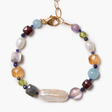 Multi Stone and Bracelet