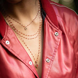 Classic Gigi Poppy Resin Necklace