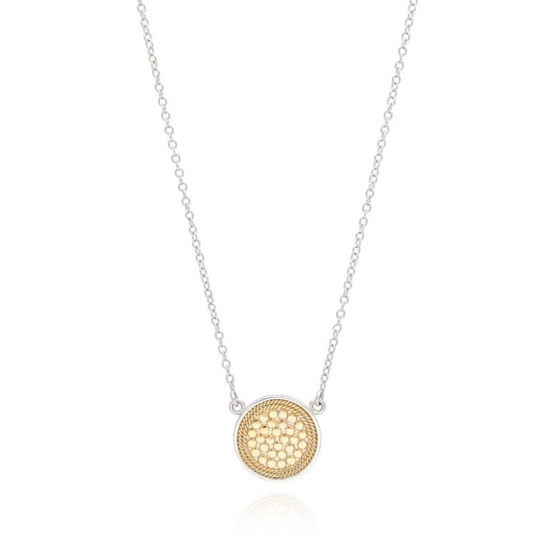 Reversible Disc Necklace
