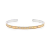 Dotted Stacking Cuff - Gold