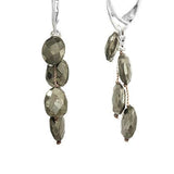 Cascade Pyrite Earrings