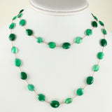 Green Onyx Long Necklace