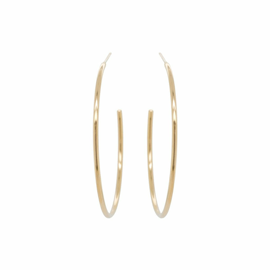 Large Thick Wire Hoops