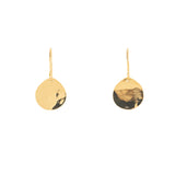 Small Hammered Drops Earrings