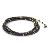 Confetti Spinel Wrap Bracelet - Necklace