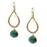 Emerald Biel Earrings