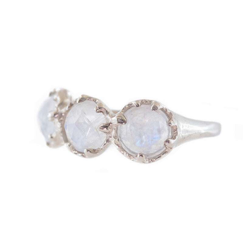 Haku Lei Moonstone Ring