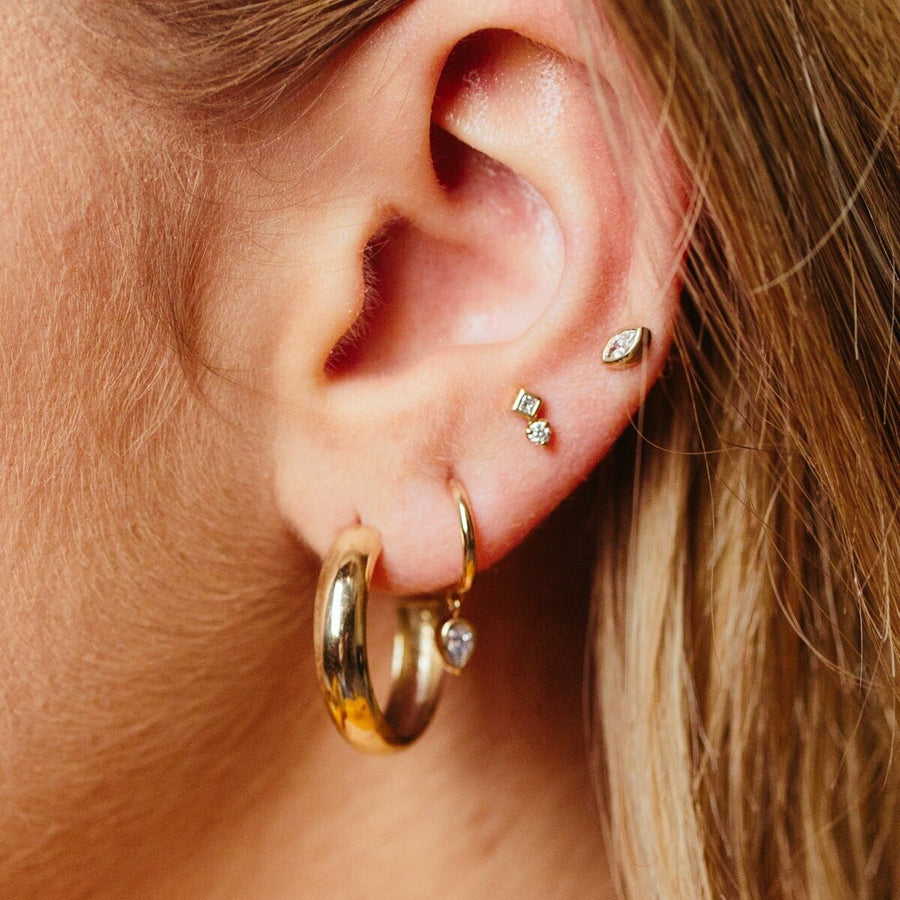 Medium Chubby Hoops