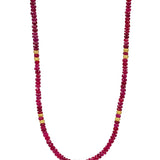 Ruby Coastline Necklace