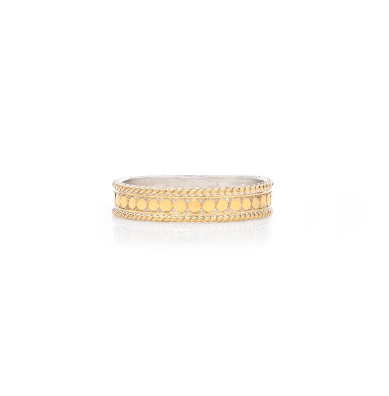 Dotted Stacking Ring - Gold