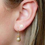 Small Grey Pearl Rio Earrings