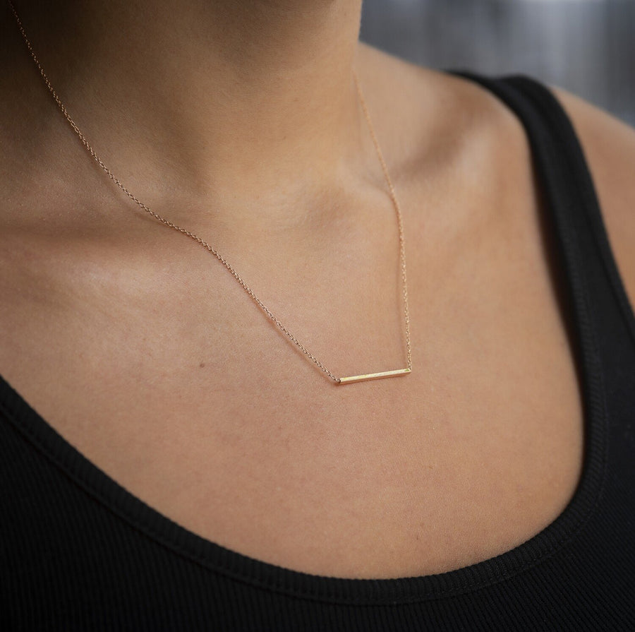 Long Bar Necklace